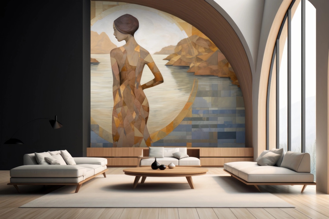 Fototapet Artistic Venus Goldy Rêve VG100 — imaginea 2
