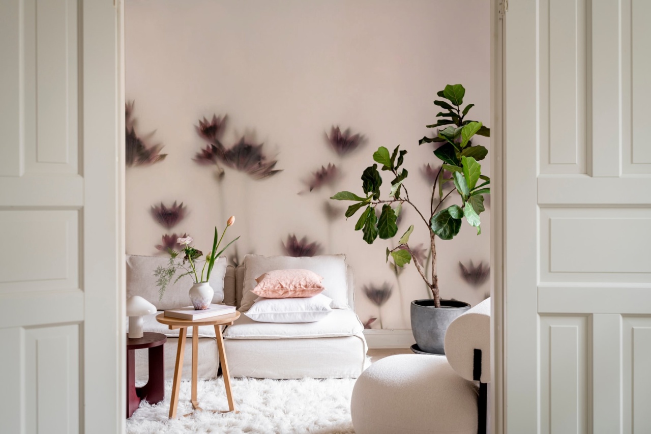 Fototapet, Astrantia, Pink, Rebel Walls - 3