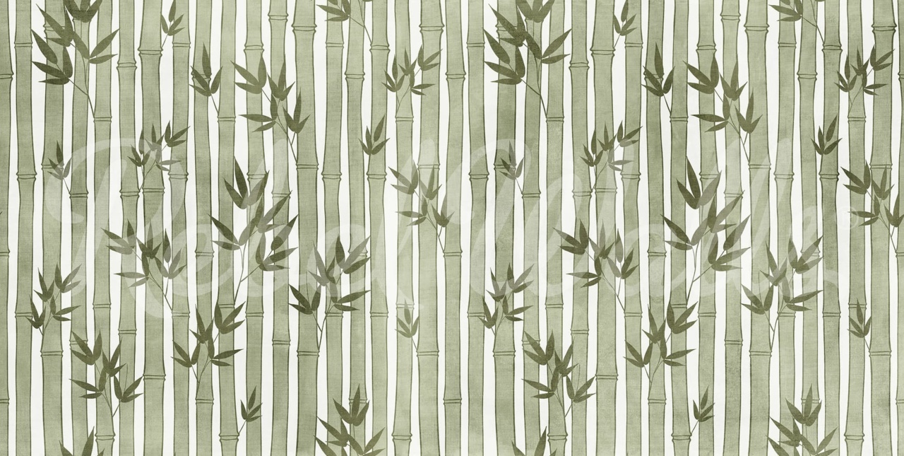 Fototapet, Bamboo Forest, Green, Rebel Walls - 2