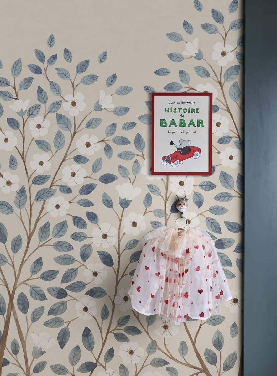 Fototapet, Blossom Tree, Blue, Rebel Walls - 3