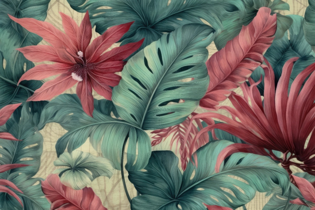 Fototapet Botanic Bosquet Monstere Rêve BM100