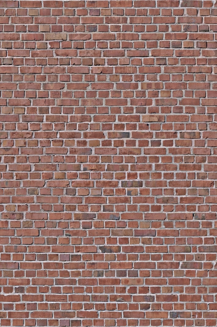 Fototapet, Brick Wall, Red, Rebel Walls - 2