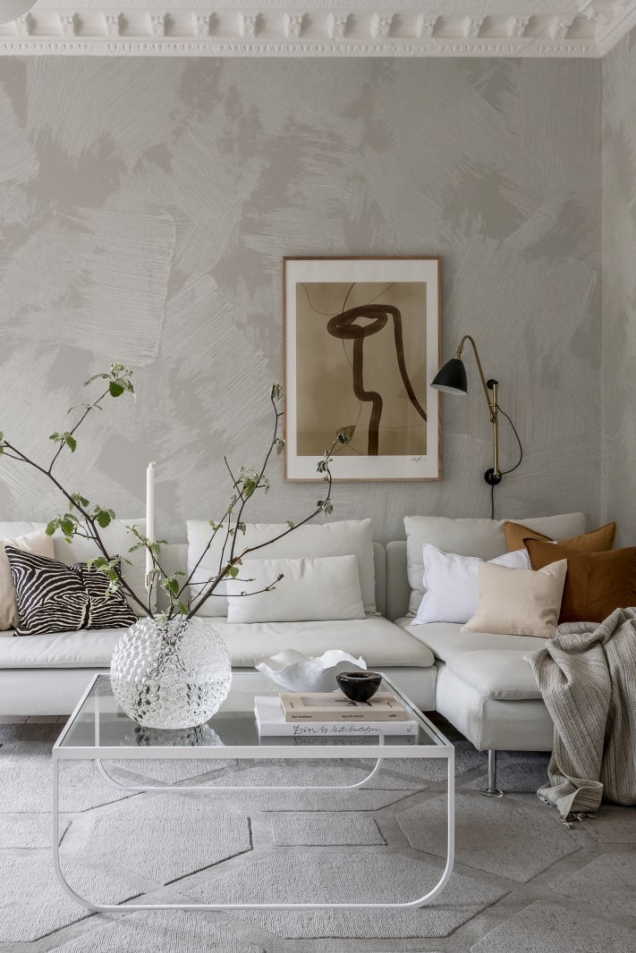 Fototapet, Brush, Greige, Rebel Walls - 3
