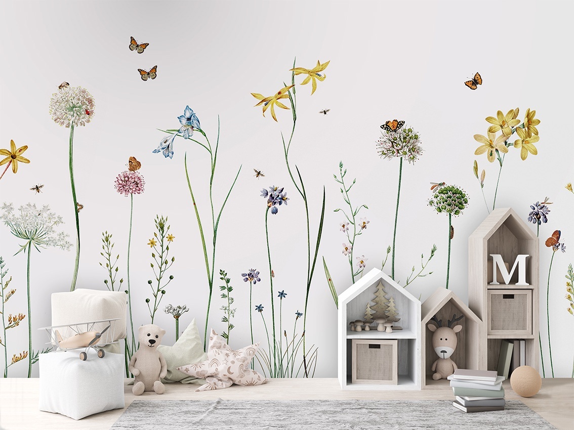 Fototapet Butterfly Garden, Kikki Belle - 3