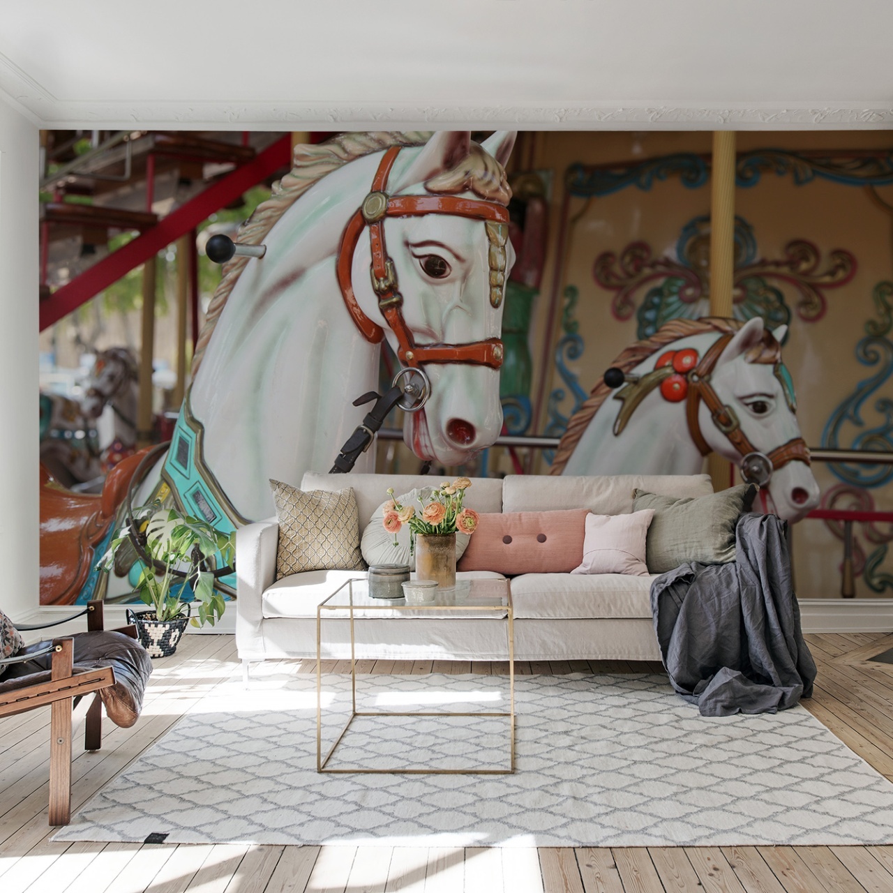 Fototapet, Carousel, Rebel Walls - 3