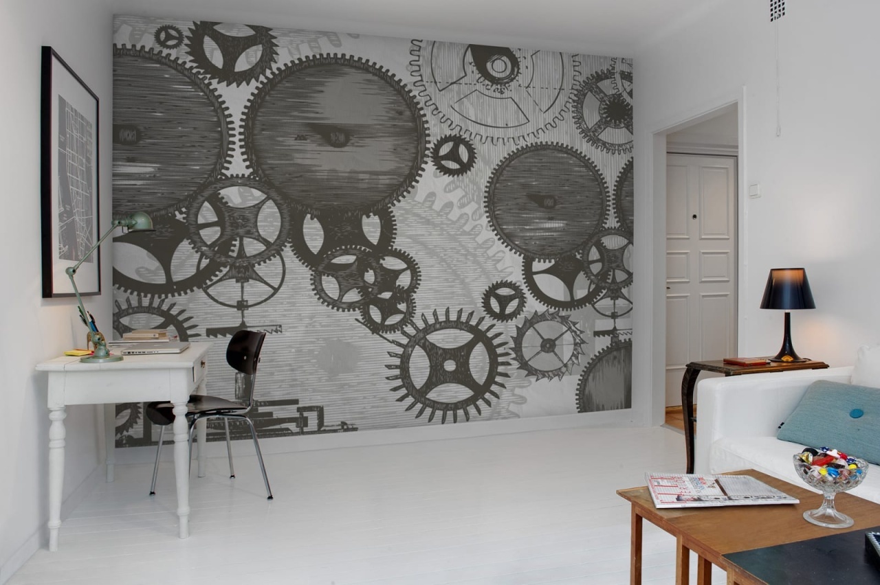 Fototapet, Cogwheel, Rebel Walls