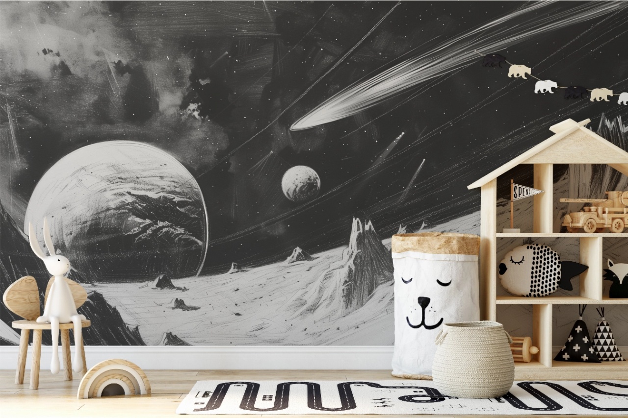 Fototapet copii, Space 001