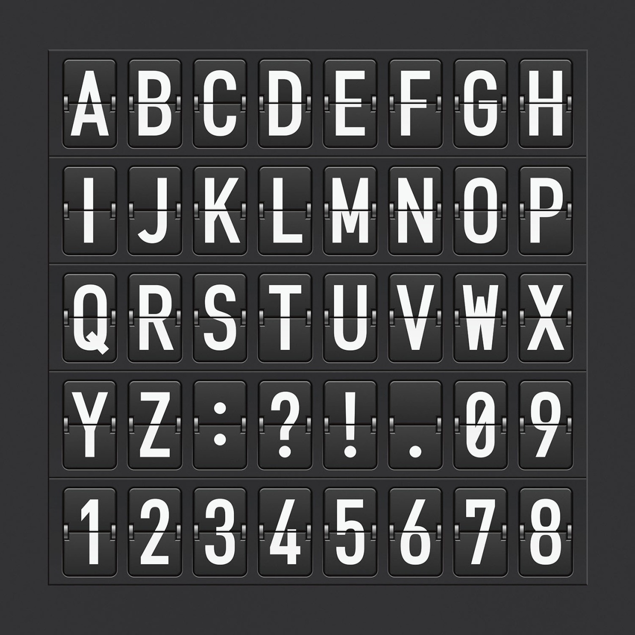 Fototapet, Departure Alphabet, Rebel Walls - 2