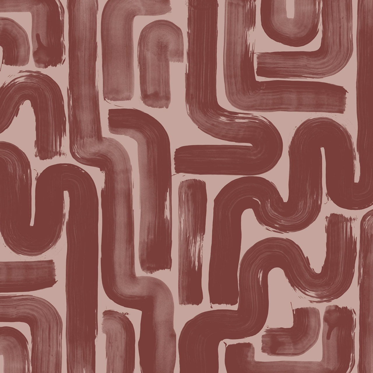 Fototapet, Drape Brush, Red, Rebel Walls - 2