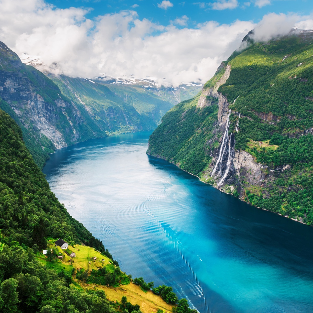 Fototapet, Fjord, Rebel Walls - 2