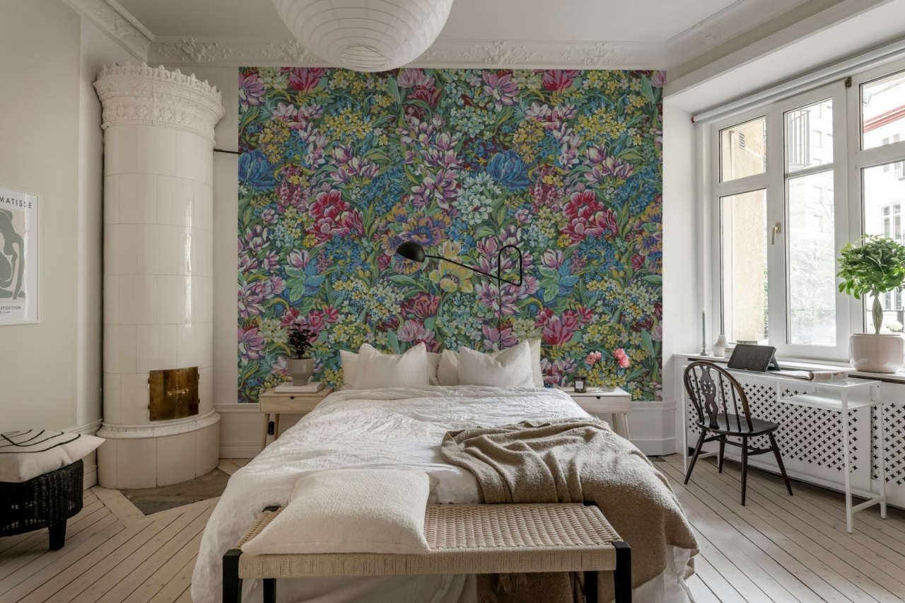 Fototapet, Floral Garden, Summer, Rebel Walls