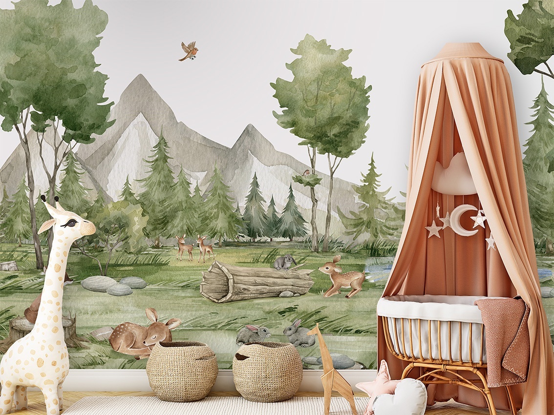 Fototapet Forest Joy, Oliver Robins