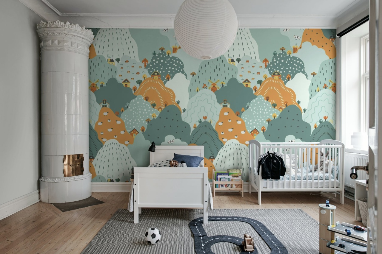 Fototapet, Happy Hillside, Multi, Rebel Walls - 3