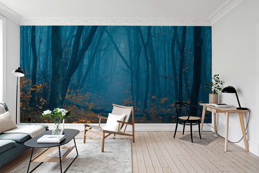 Fototapet, Hazy Forest, Rebel Walls