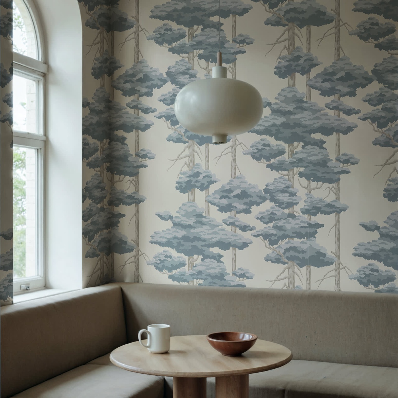 Fototapet, Highland Pines, Sky, Rebel Walls