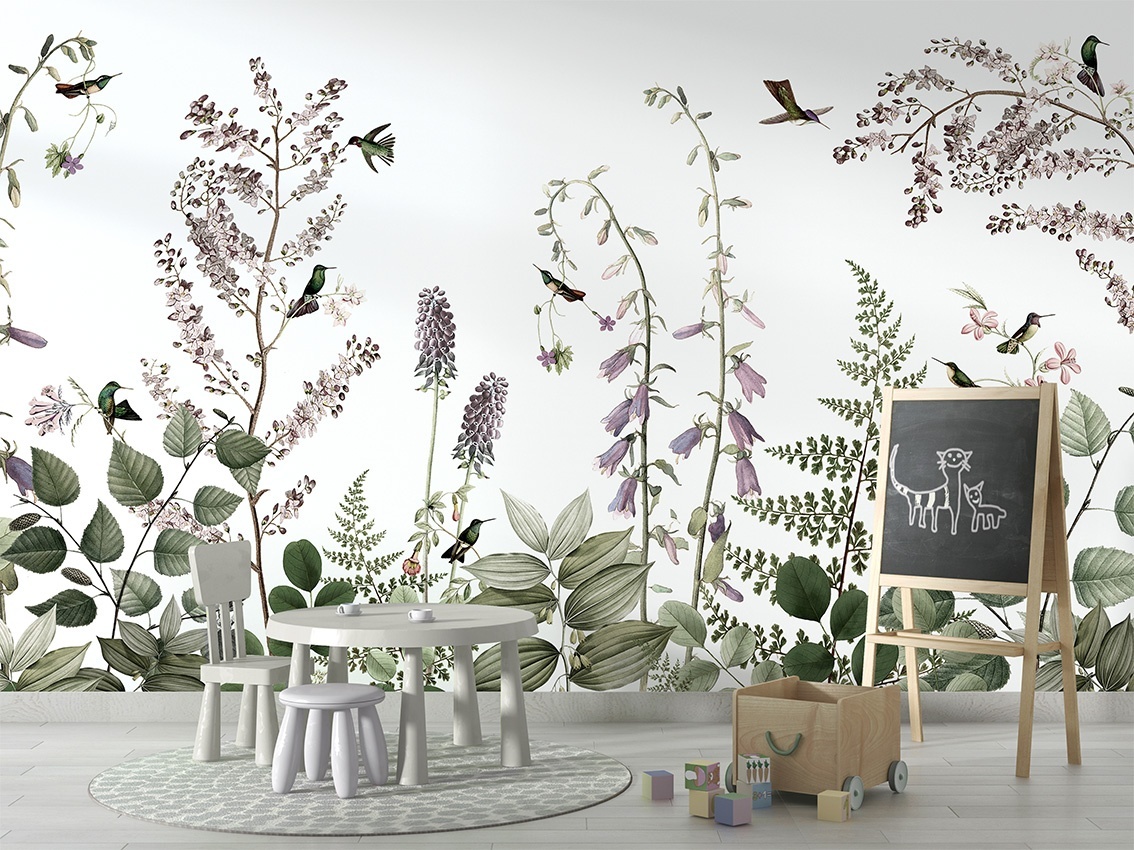 Fototapet Hummingbird Hedge, Kikki Belle - 5