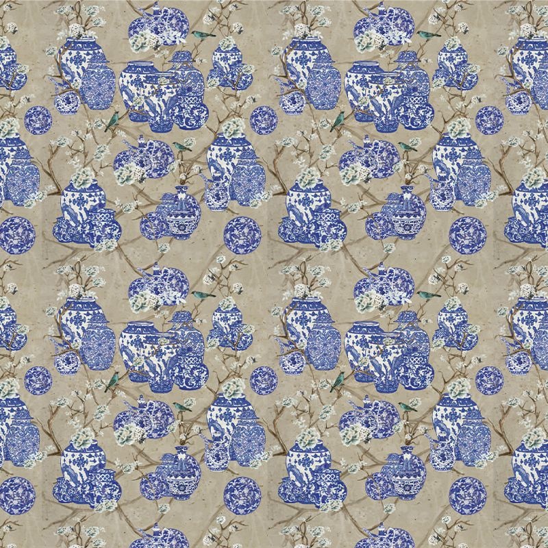 Fototapet Hydrangea and Ginger Tea Party Cream, VLAdiLA - 2
