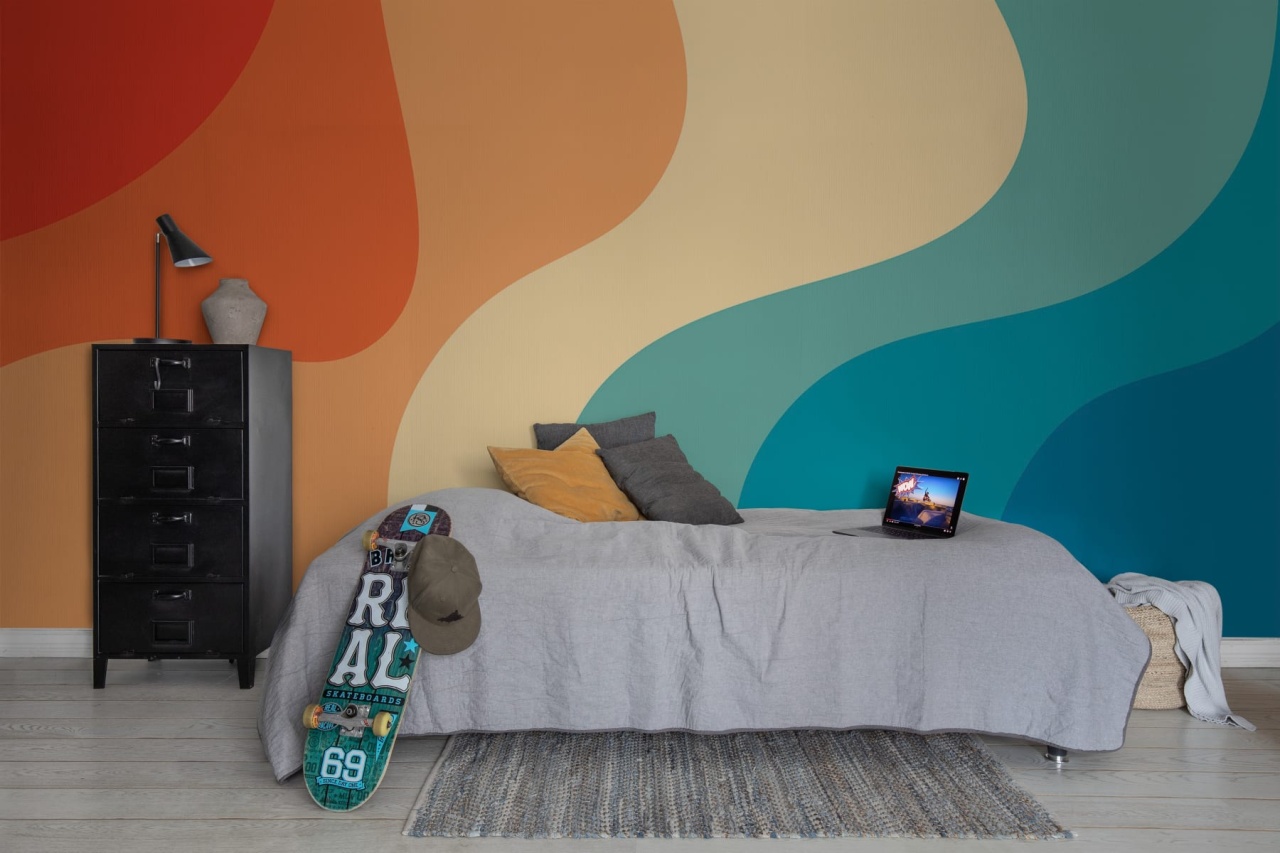 Fototapet, Joyfull, Rainbow, Rebel Walls - 3