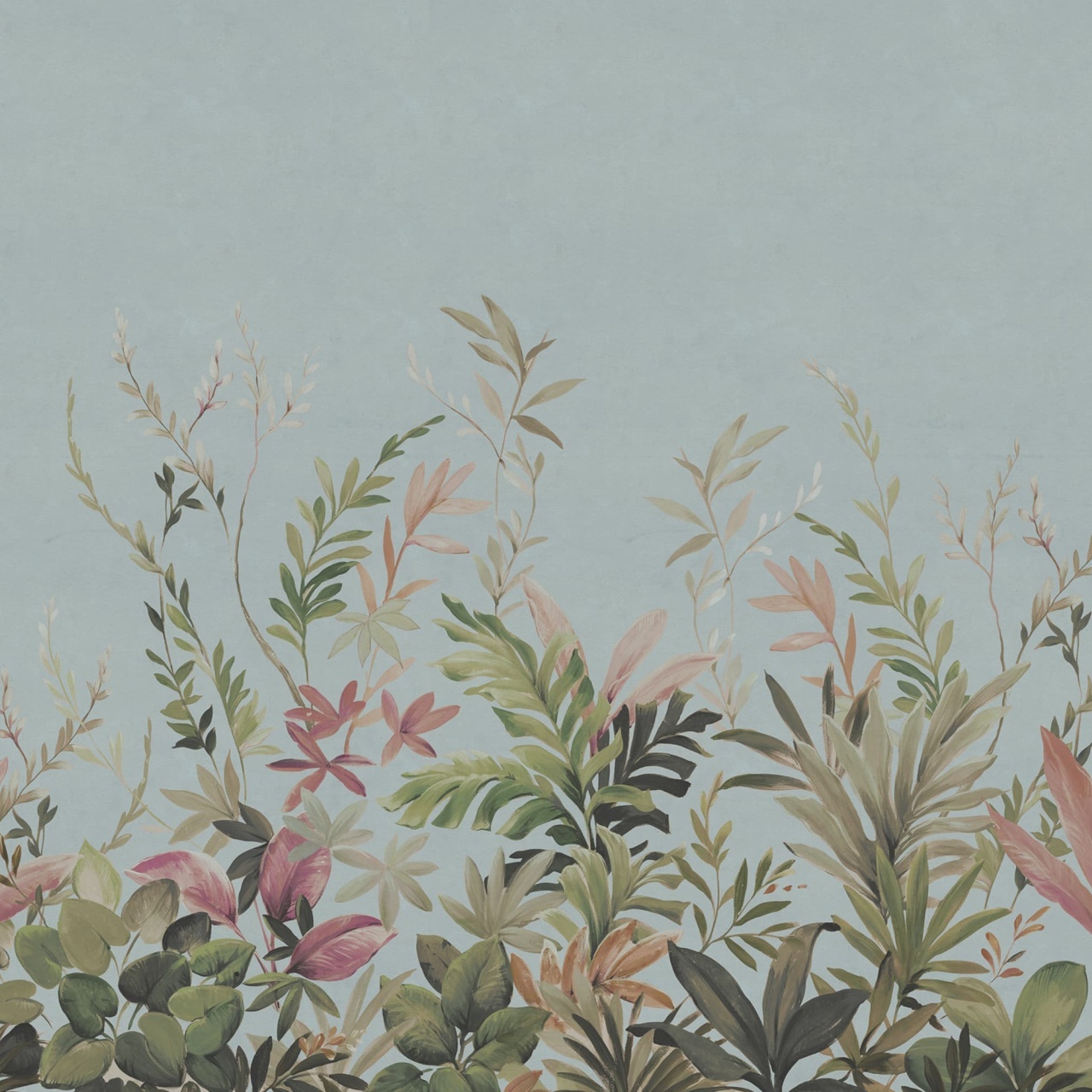 Fototapet, Jungle Meadow, Blue, Rebel Walls - 2