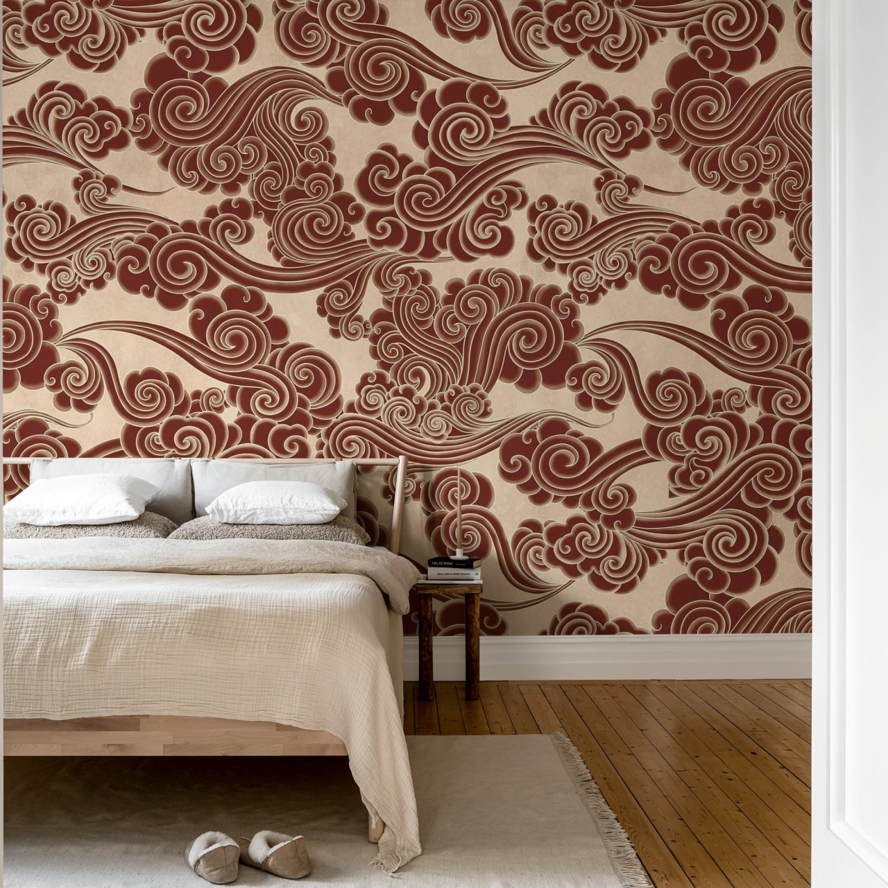Fototapet, Kumo, Red, Rebel Walls - 3