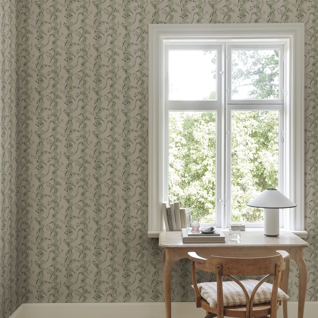 Fototapet lavabil, Beatrice, Light Green, Sandberg - 3