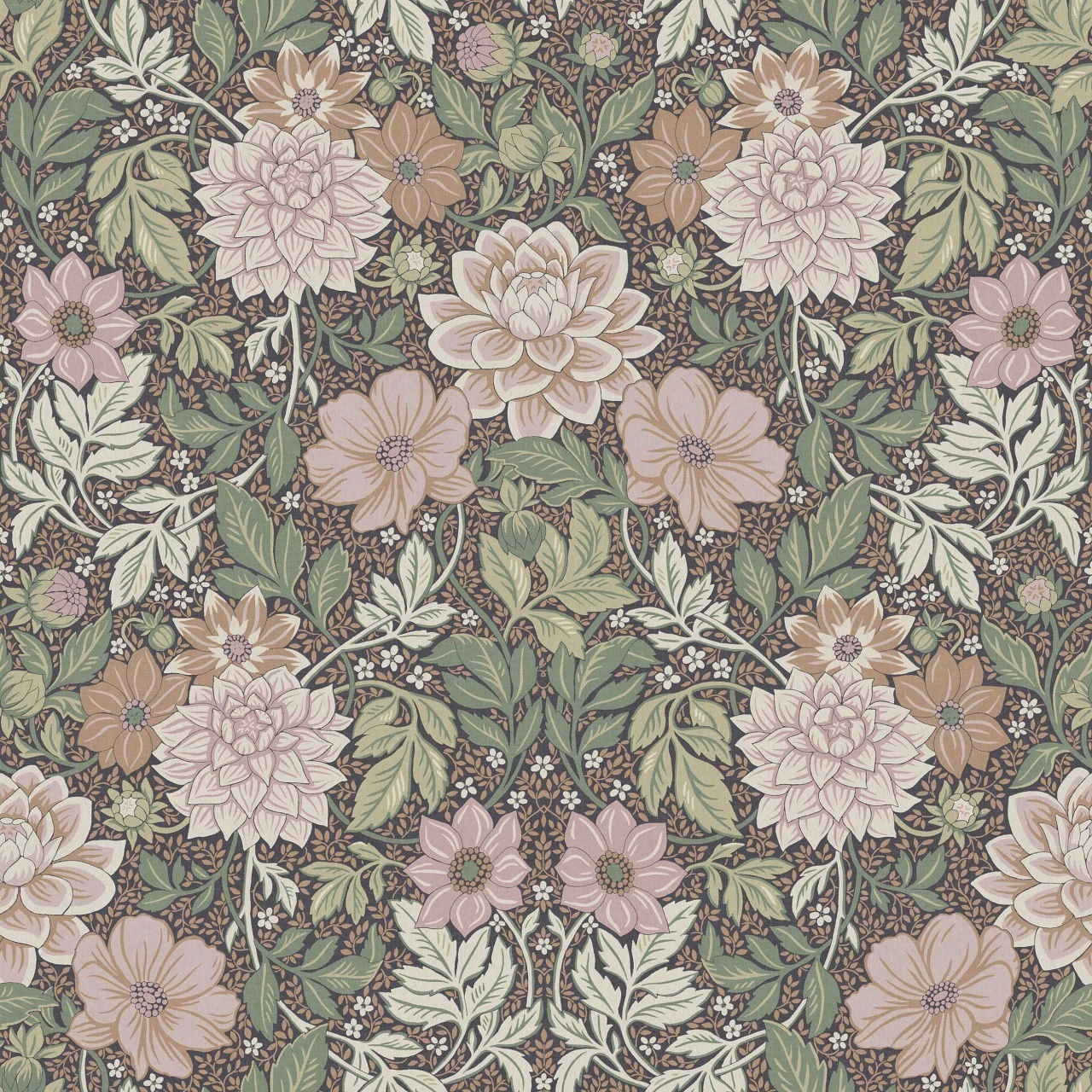 Fototapet lavabil, Dahlia Garden Grand 9729W — imaginea 3