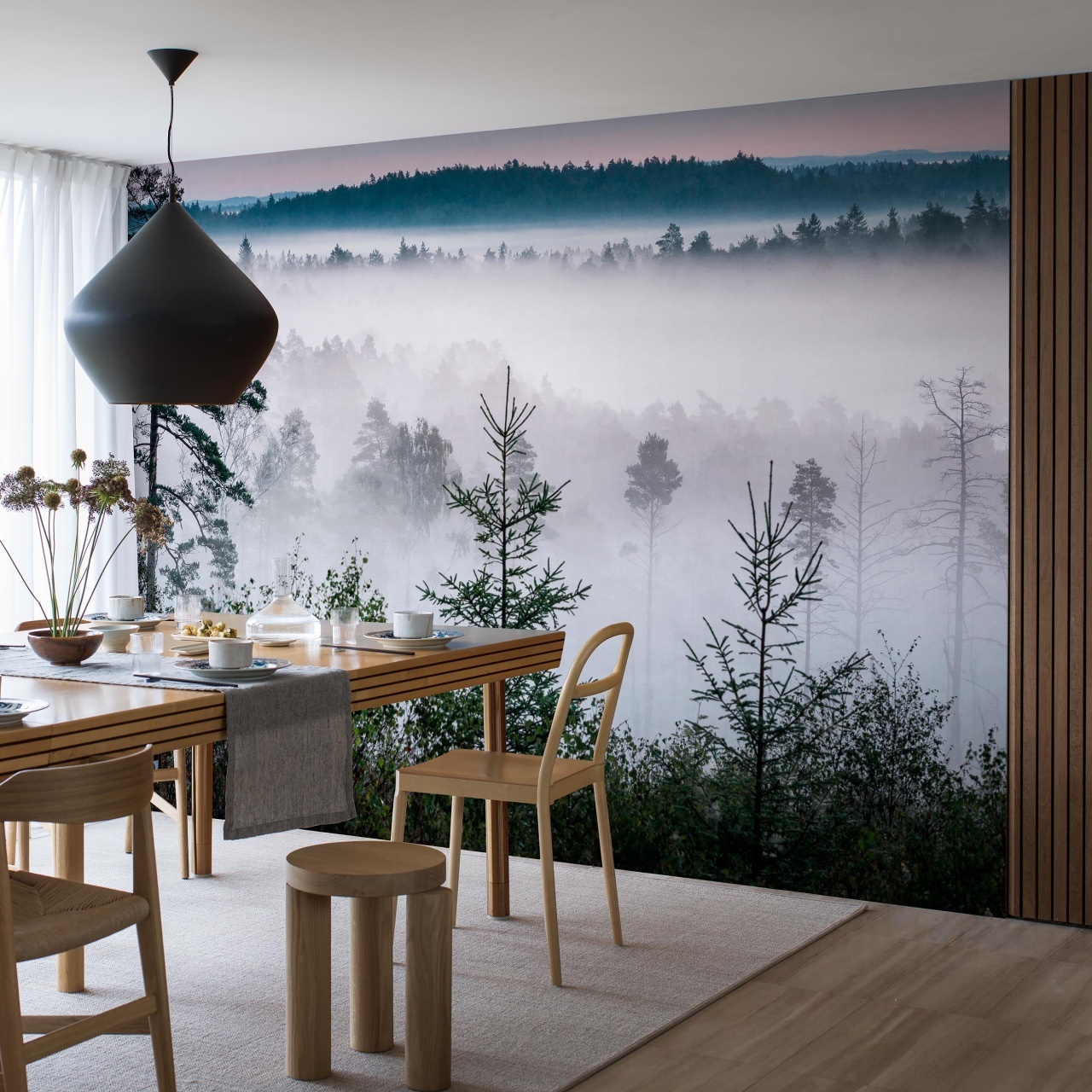 Fototapet lavabil, Marie Mattsson Blå Timmen 9778W — imaginea 3