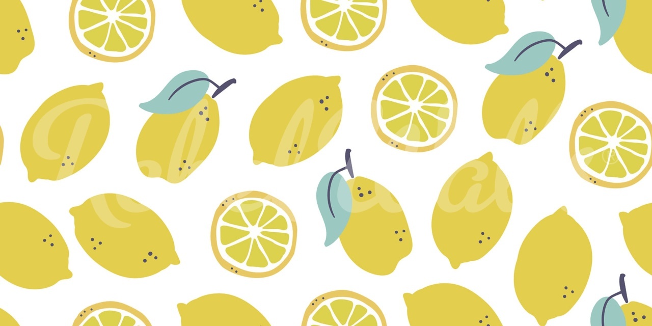 Fototapet, Lemons, Yellow, Rebel Walls - 2