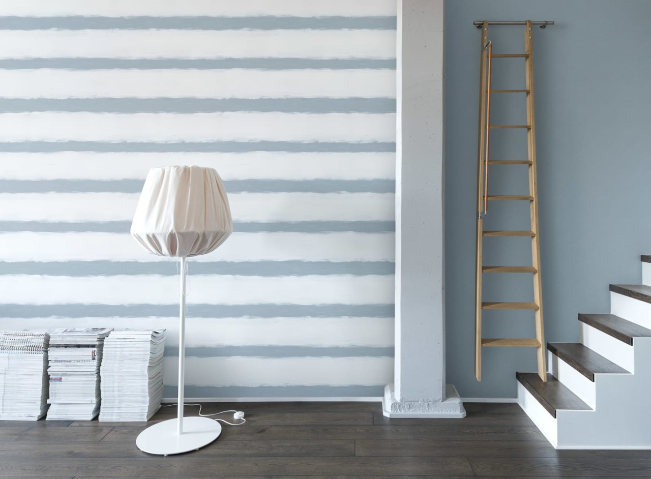 Fototapet, Linen, Blue, Rebel Walls - 3
