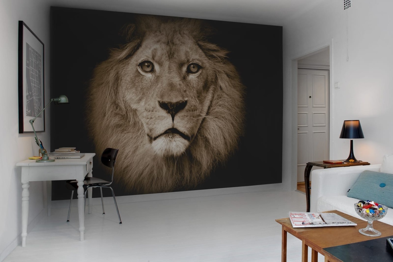 Fototapet, Lion, Rebel Walls