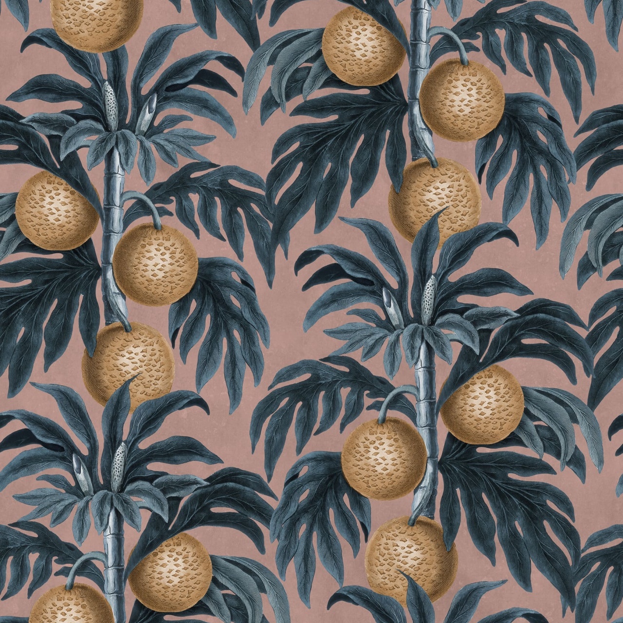 Fototapet, Lush Lemons, Pink, Rebel Walls - 2