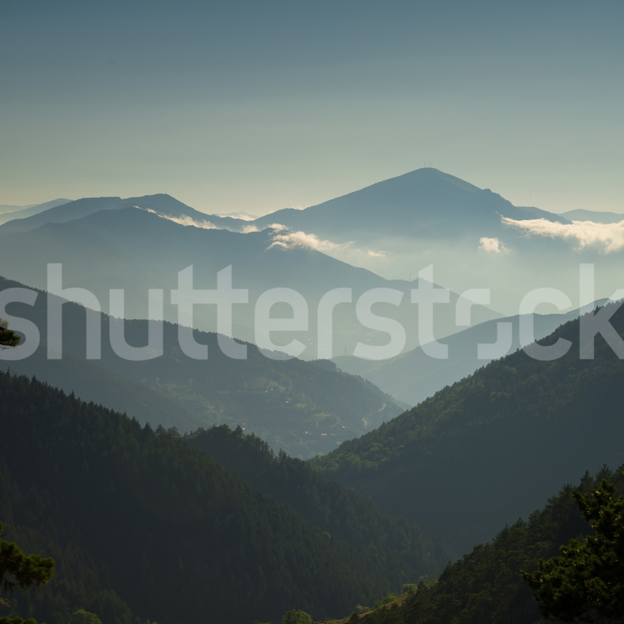 Fototapet, Magic Hills, Blue, Rebel Walls - 2