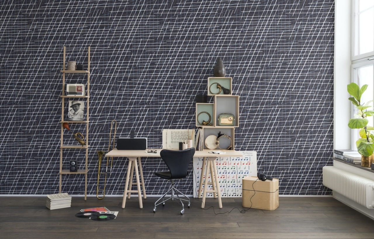 Fototapet, Note Sheets, Denim, repetitiv, Rebel Walls - 3