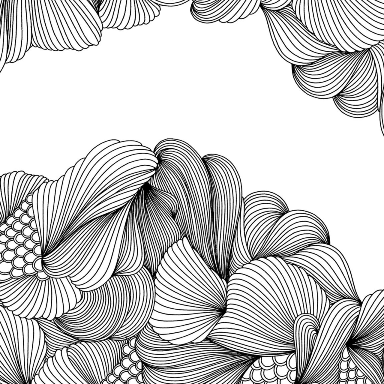 Fototapet, Opulence, Black Lines, Rebel Walls - 2