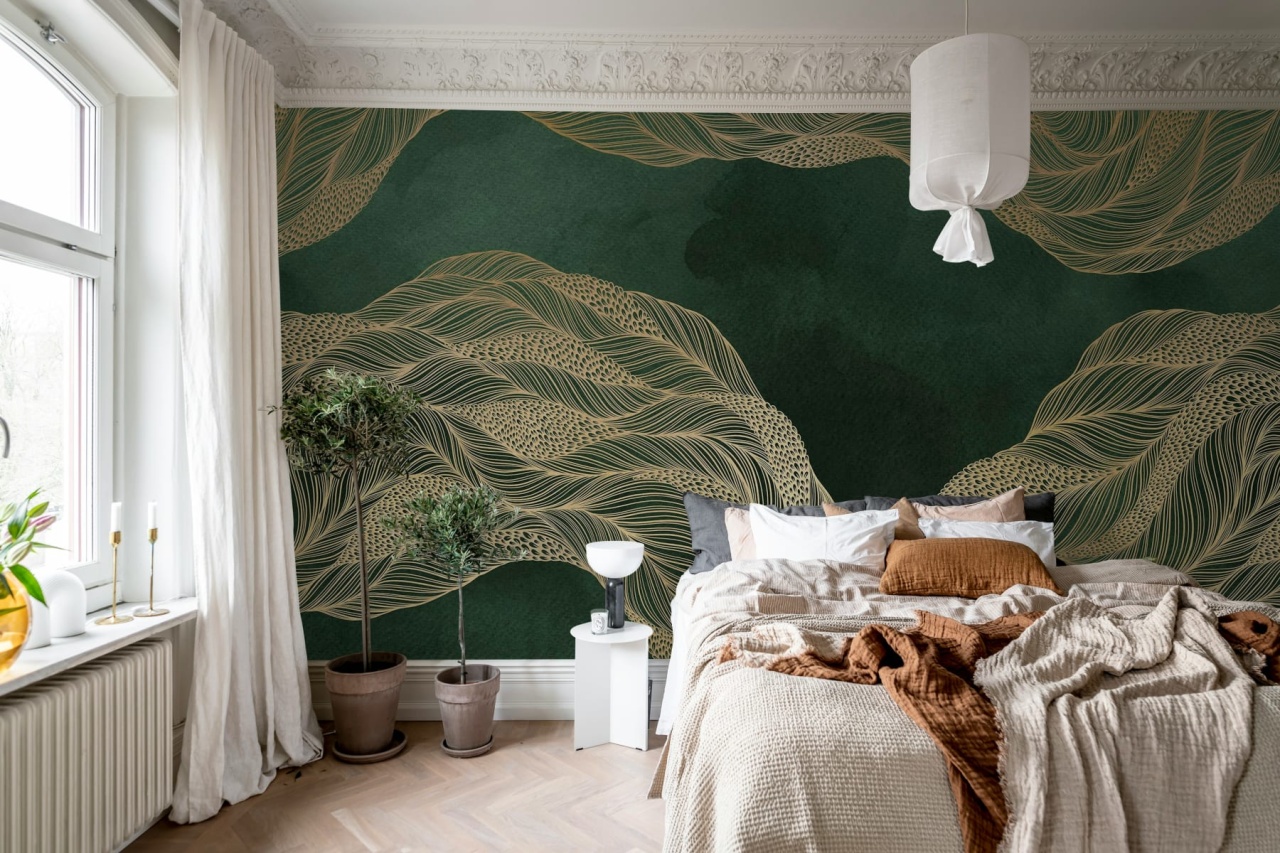 Fototapet, Opulence Flow, Jade, Rebel Walls - 3