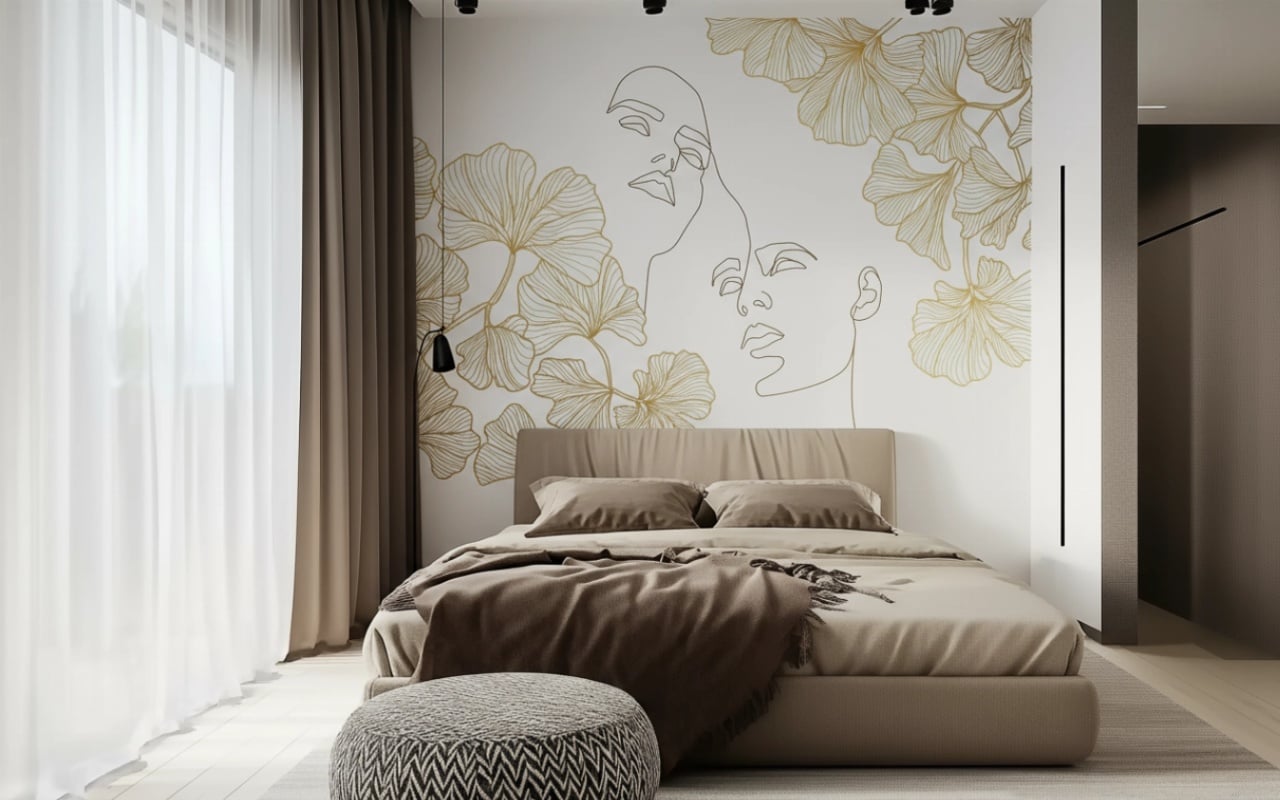 Fototapet Oriental Marcin Runowiecki R-Design Amanti B Rêve MRAB100 — imaginea 2