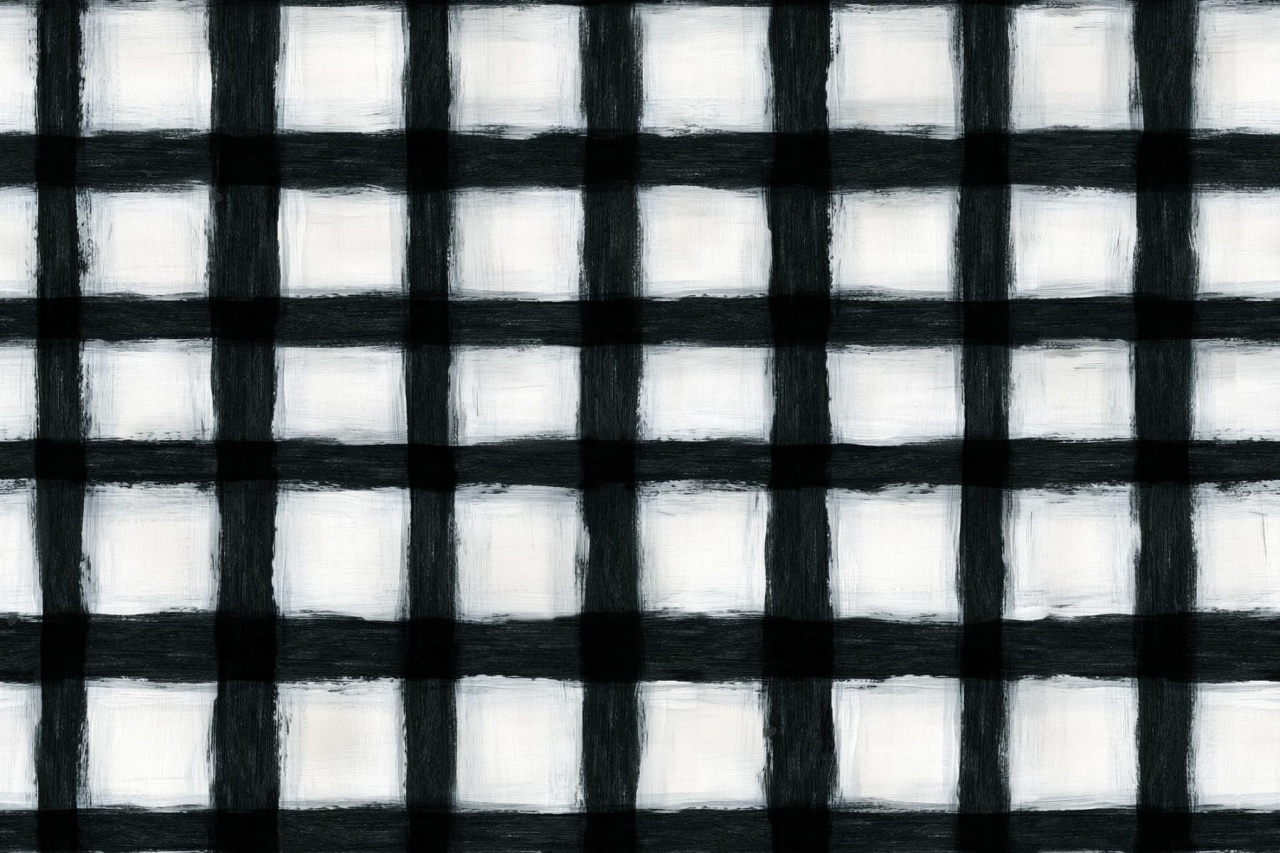 Fototapet, Painted Square, Black & White, Rebel Walls - 2