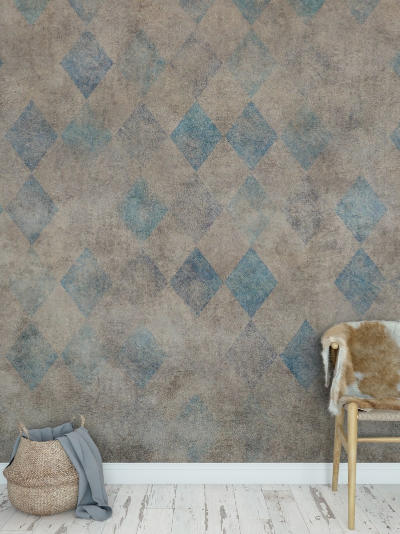 Fototapet, Patinated Diamonds, Rebel Walls - 3