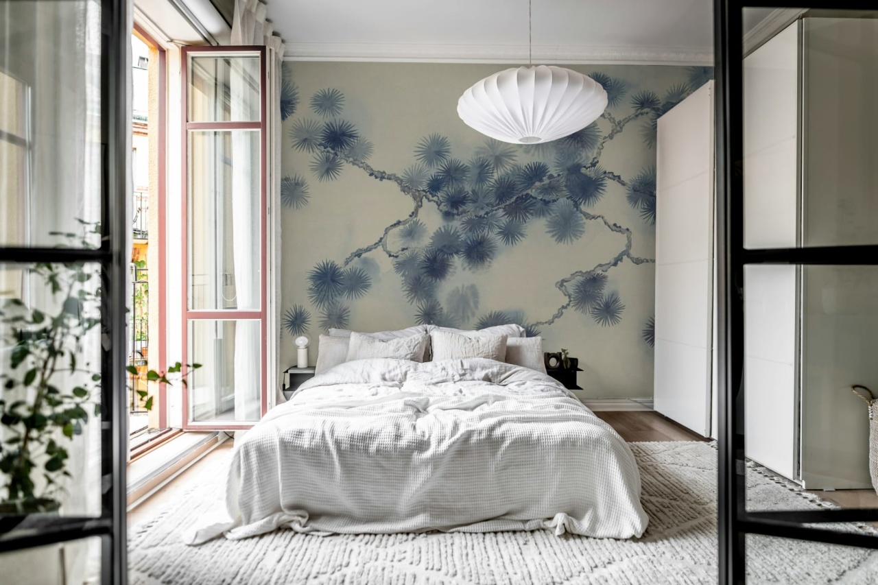 Fototapet, Pine Branch, Blue, Rebel Walls - 3