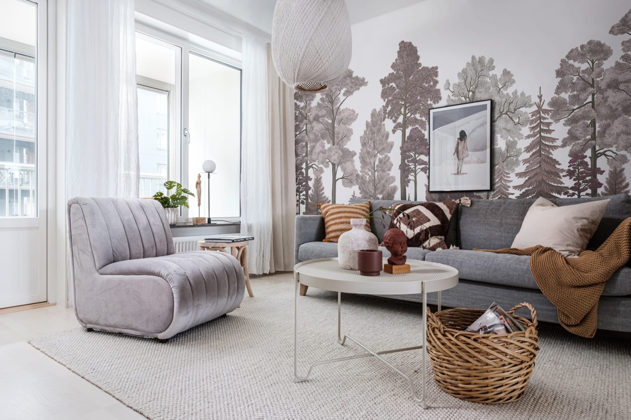 Fototapet, Scandinavian Bellewood, Dawn, Rebel Walls