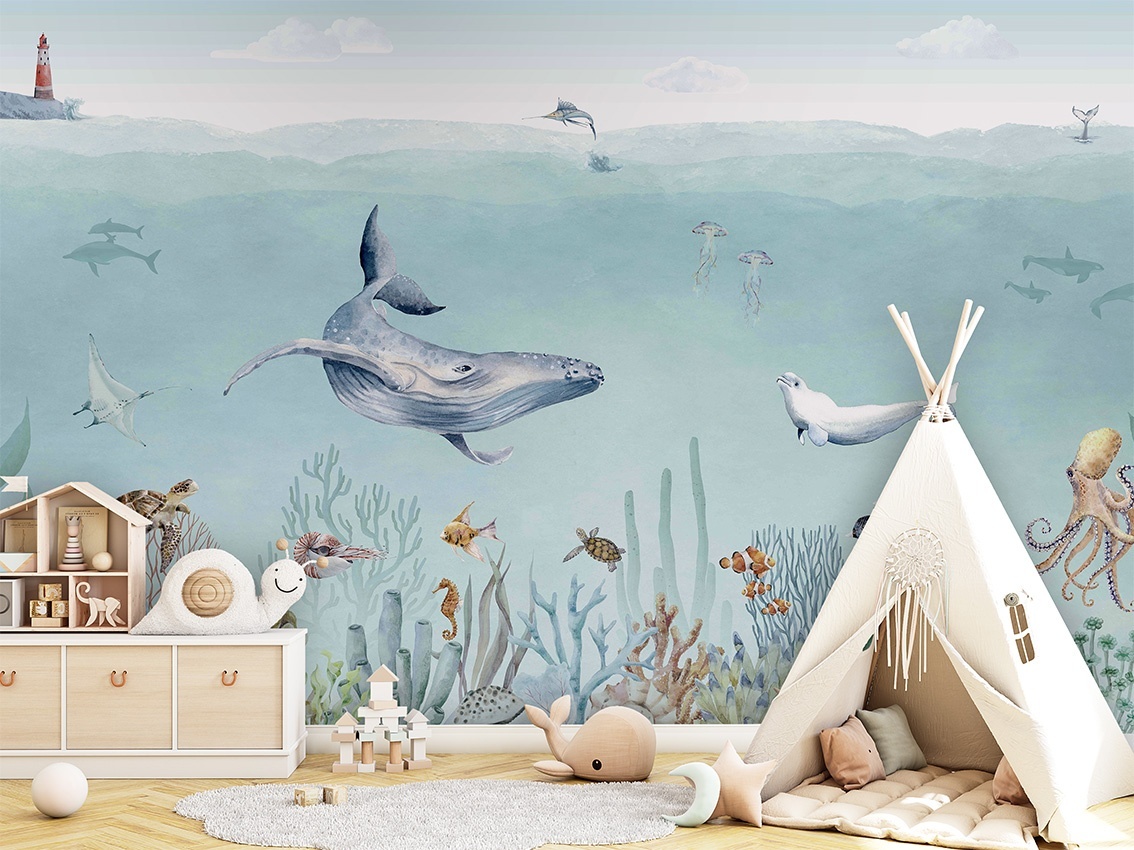 Fototapet Secret Sealife, Kikki Belle - 5