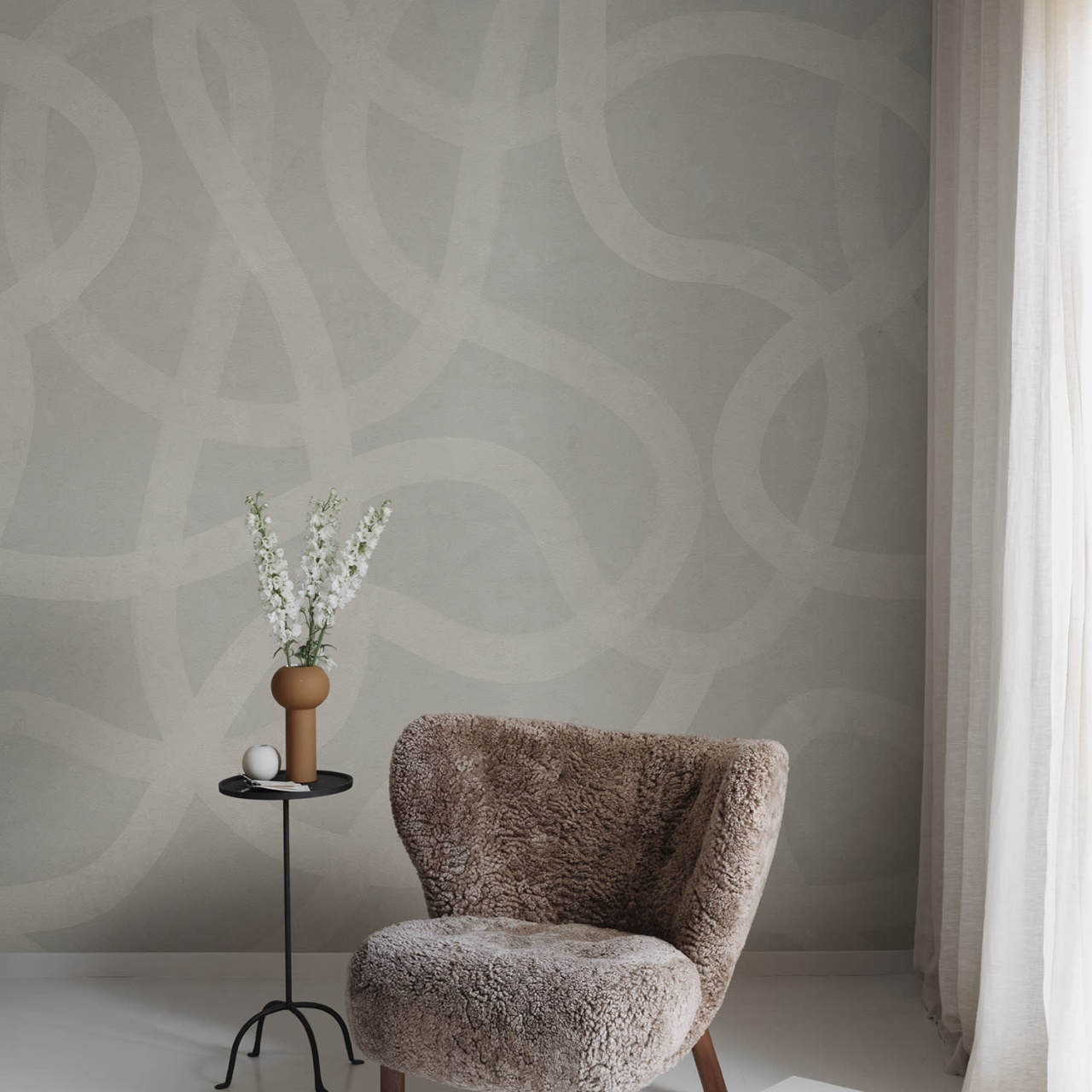 Fototapet, Serpentine, Sand, Rebel Walls