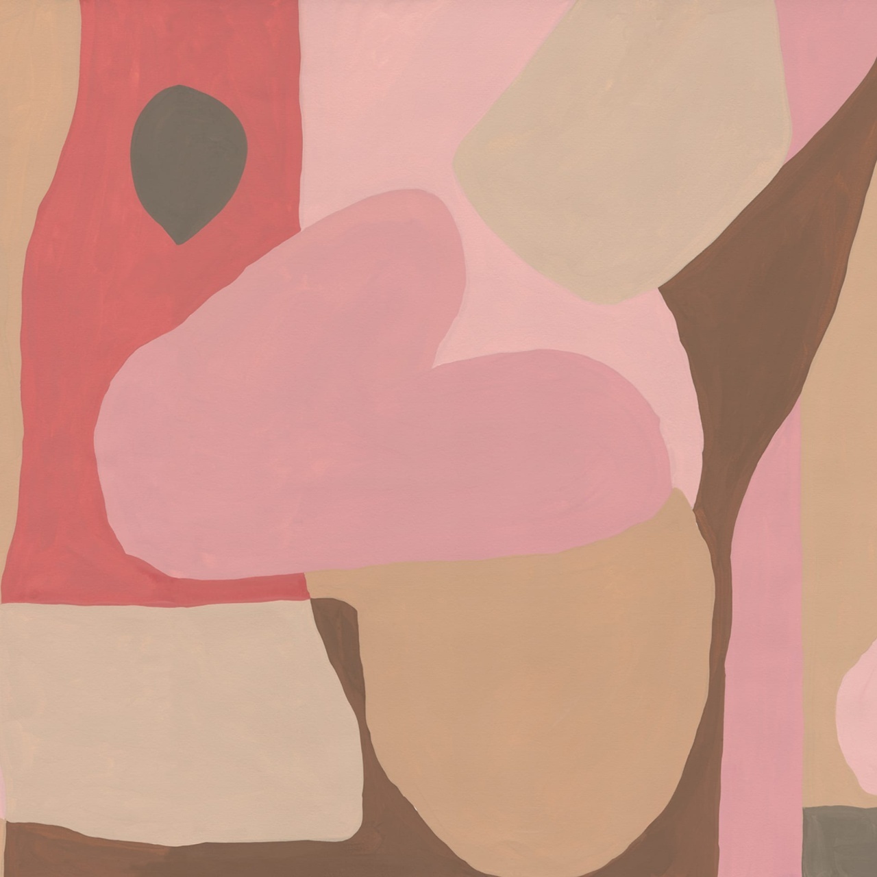 Fototapet, Shapes, Pink, Rebel Walls - 2