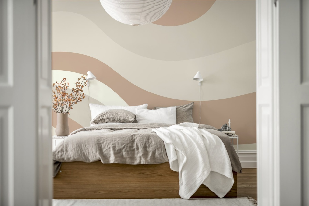 Fototapet, Smooth Waves, Beige, Rebel Walls - 3