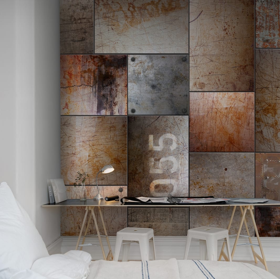 Fototapet, Steel, Rebel Walls - 4