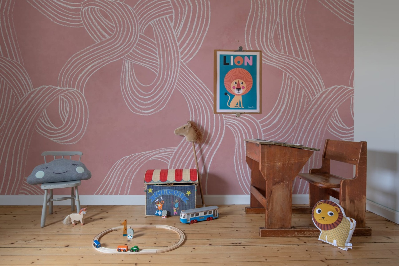 Fototapet, Stripes Repeatable, Pink, Rebel Walls - 3