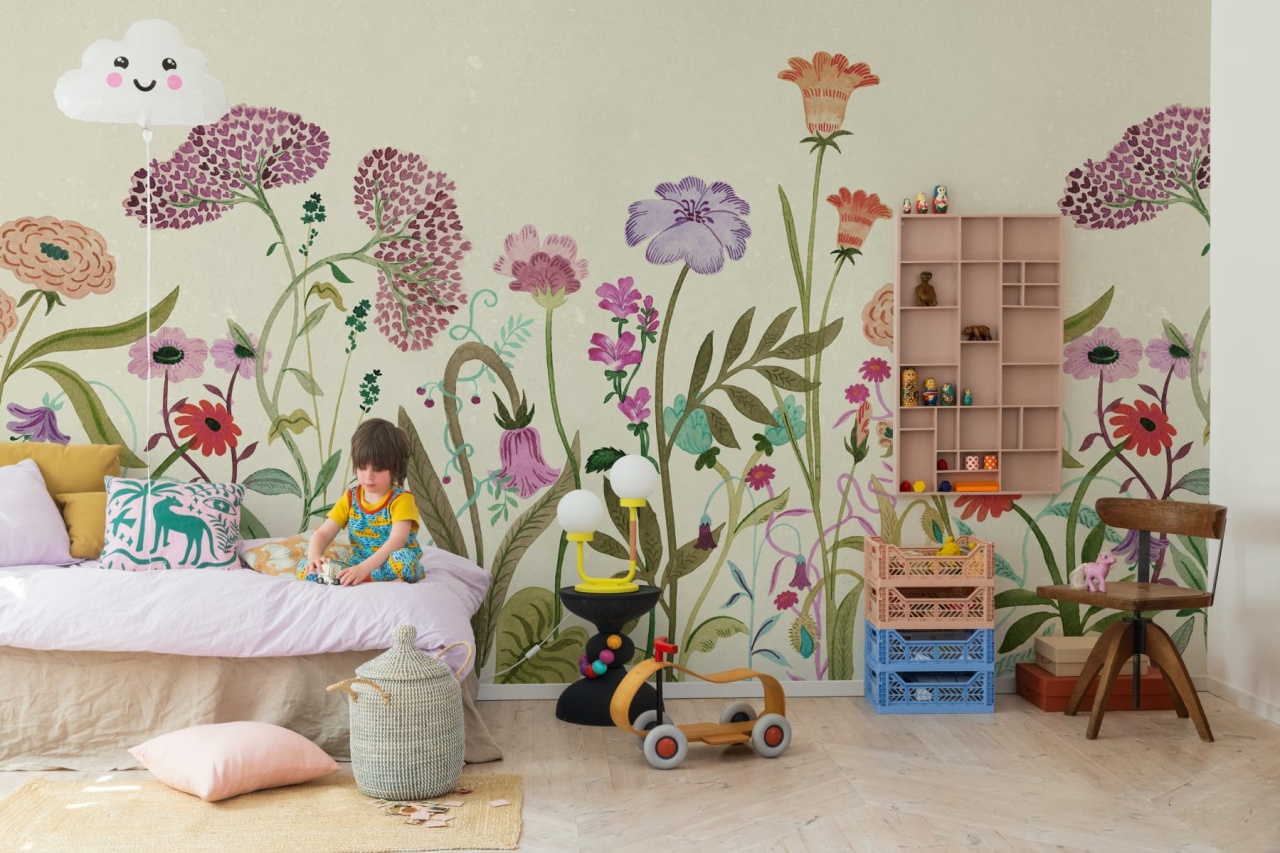 Fototapet, Summerfield, Beige, Rebel Walls