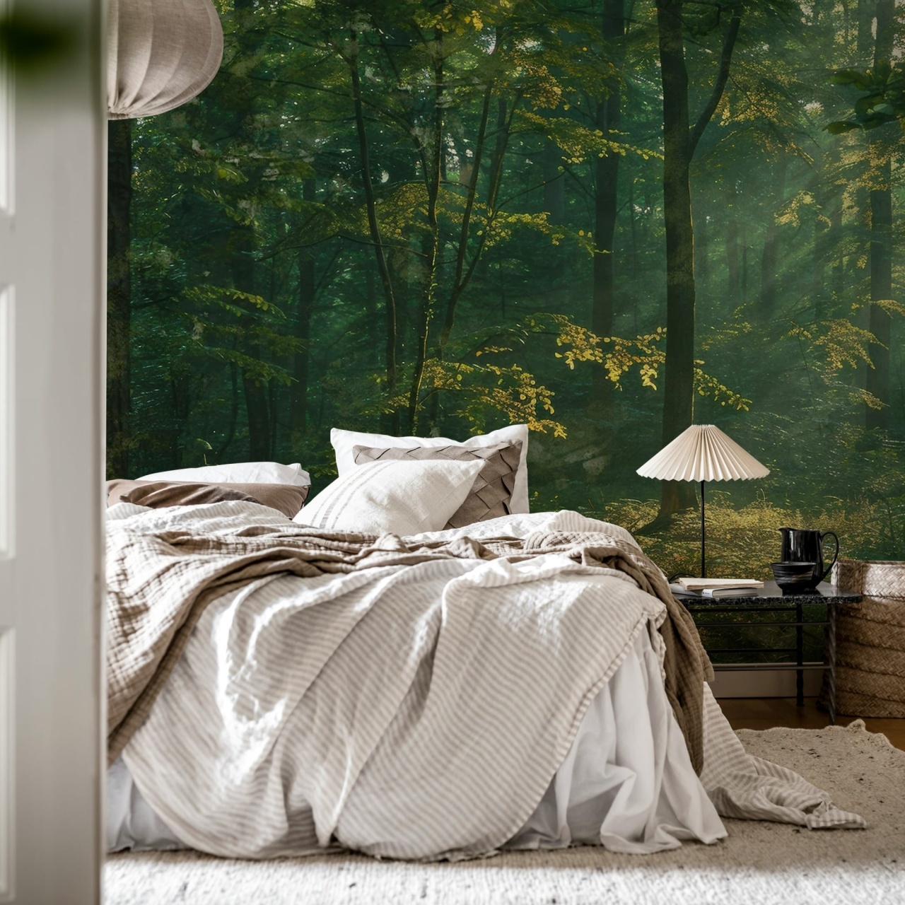 Fototapet, Sunrise Forest, Dawn, Rebel Walls - 3