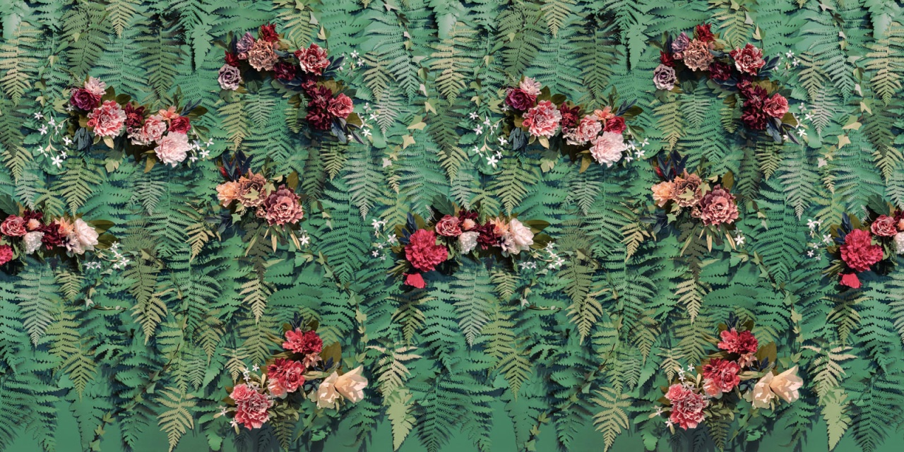 Fototapet, Unfading Flowers, Rebel Walls - 2