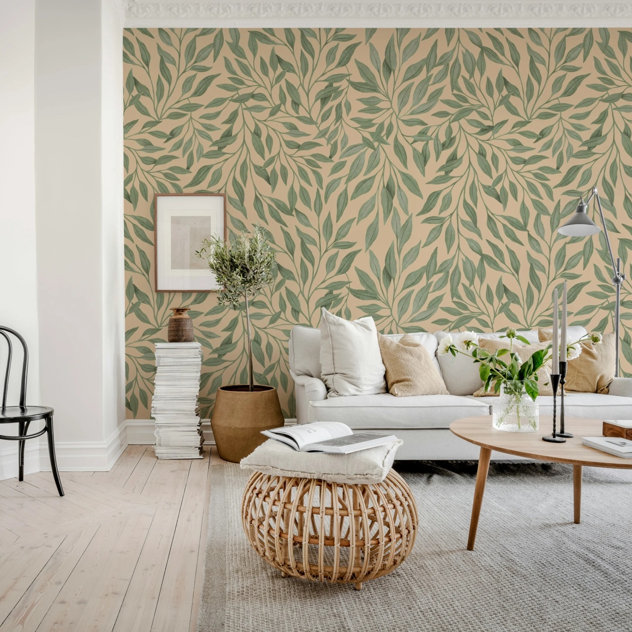 Fototapet, Willow, Peach, Rebel Walls - 3